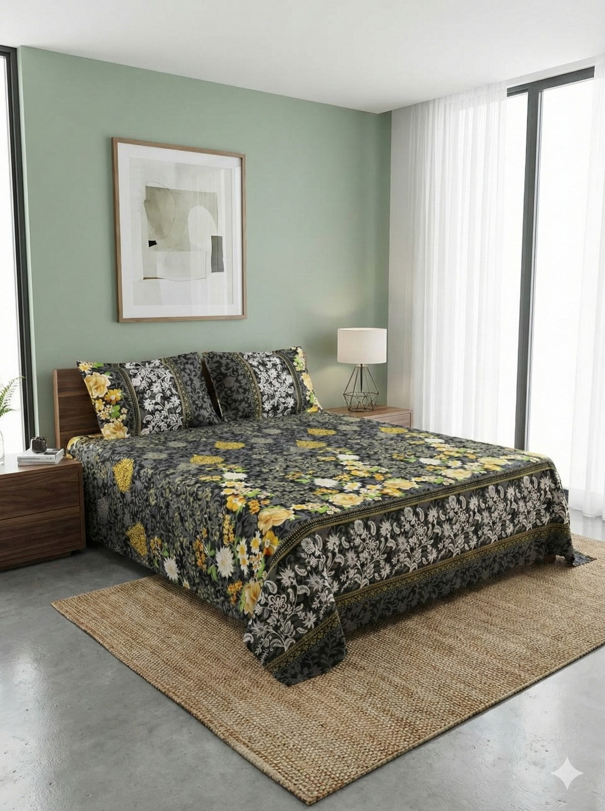 KING PRINTED BEDSHEET