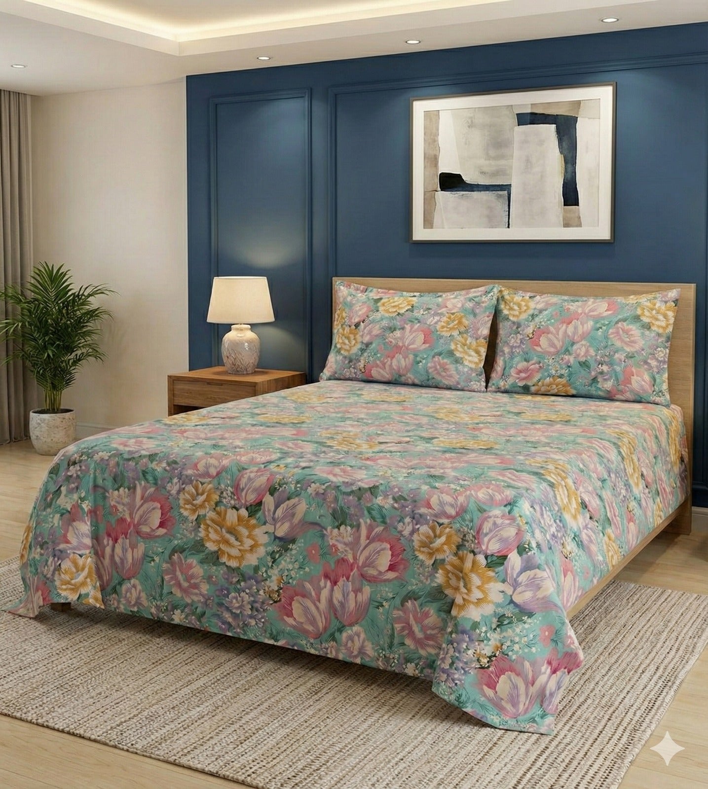 KING PRINTED BEDSHEET