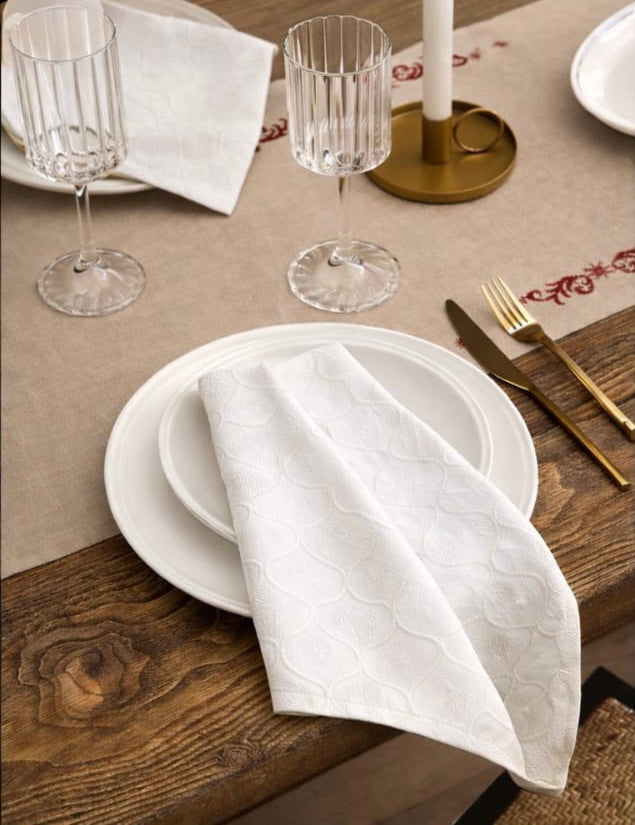 Jacquard Cloth dinner table napkins