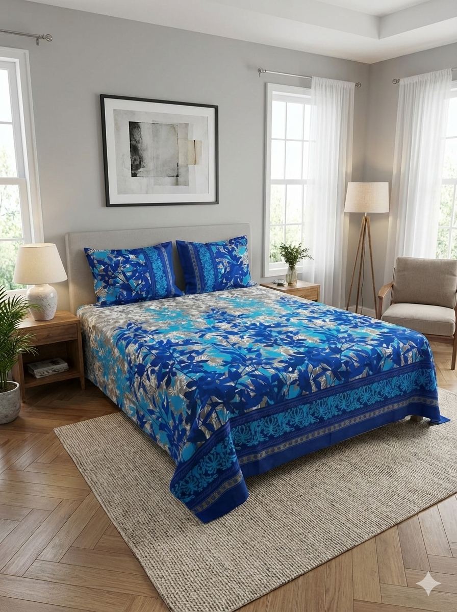 KING PRINTED BEDSHEET